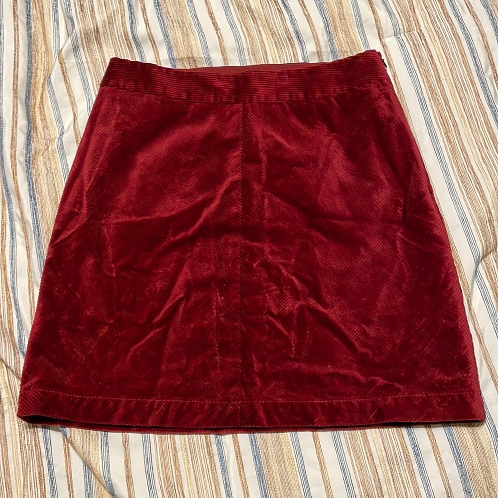 LOFT Corduroy Mini Skirt
